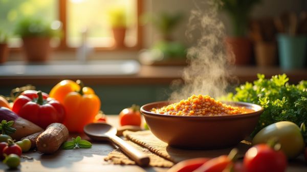 Comment préparer des recettes végétariennes savoureuses et rapides