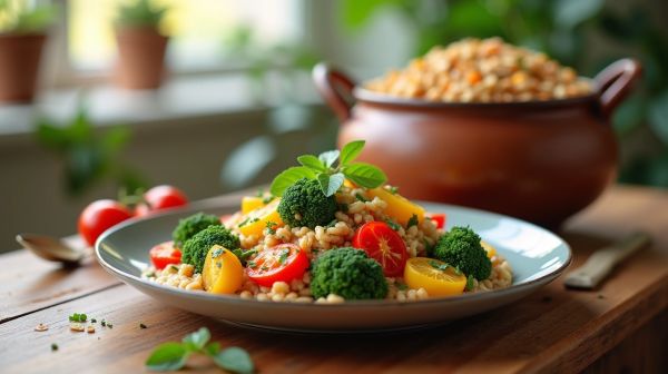 Comment préparer des recettes végétariennes savoureuses et rapides